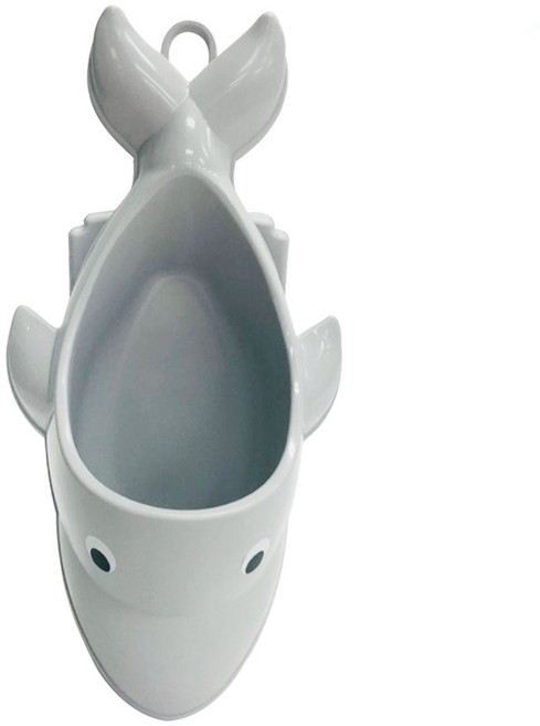 버드시아 남아용 키높이 돌고래 소변기, 그레이