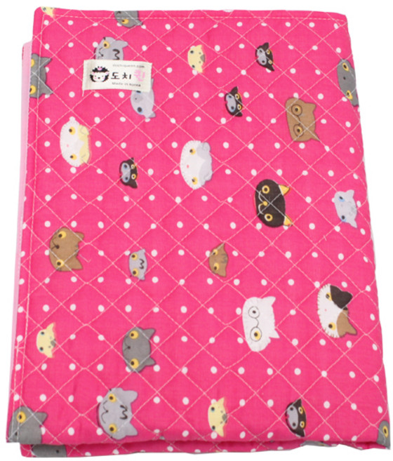 도치퀸 68리터용 고슴도치 분홍 천베딩 무늬 랜덤 발송, 1개
