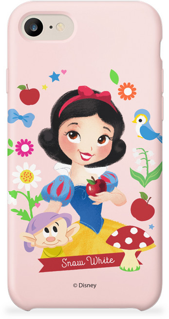 디즈니 프린세스 베이비 프렌즈 슬림핏 휴대폰 케이스