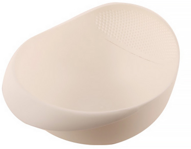 DM 다목적 플라스틱 세척바구니, 화이트, 1개