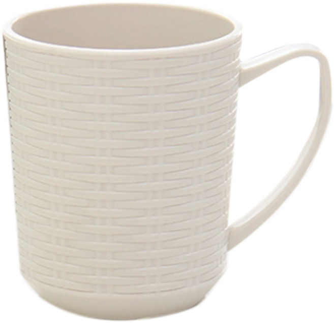 더자카 밀집짜임 양치컵 Y502LBBT038, 1개