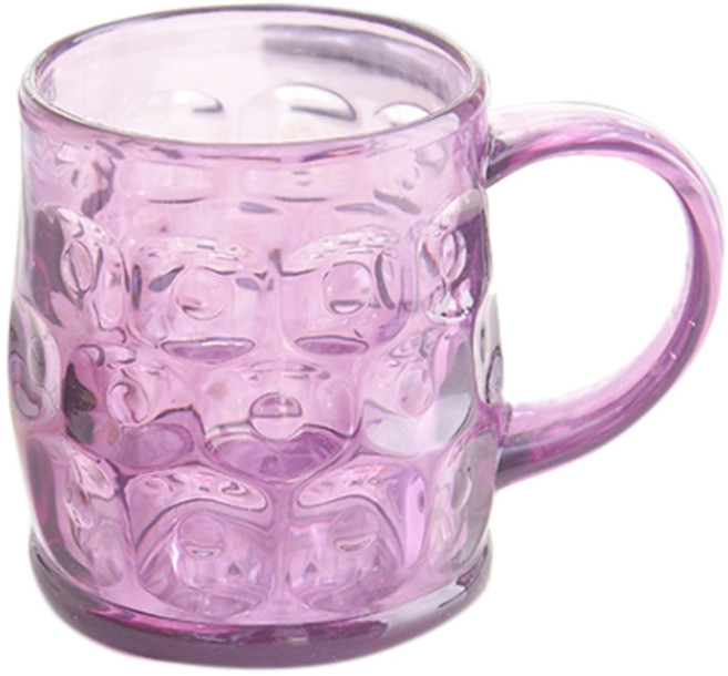 더자카 크리스탈 머그 양치컵 Y502LBBT047, 1개