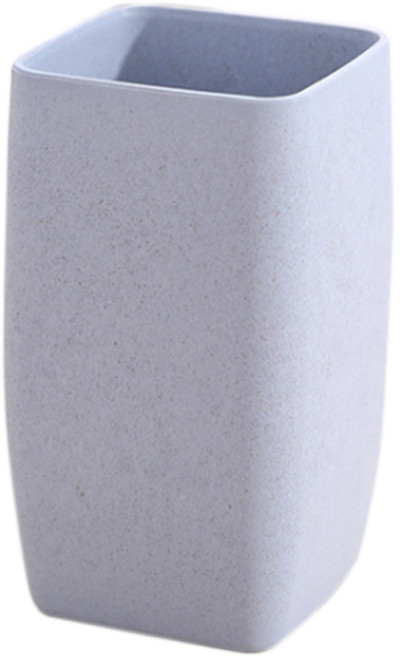 더자카 심플사각 길쭉 양치컵 Y502LBBT011, 1개