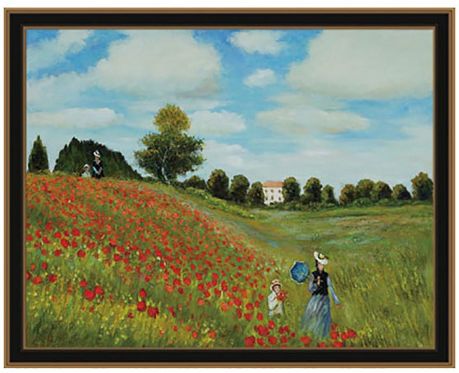 아이러브페인팅 DIY 명화그리기 40 x 50 cm, 모네양귀비밭, 1개