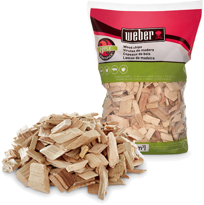 웨버 훈연칩 사과, 760g, 1개