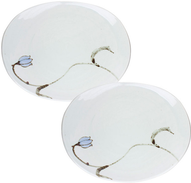 예인도예 도라지 파스타 접시, 혼합 색상, 1개