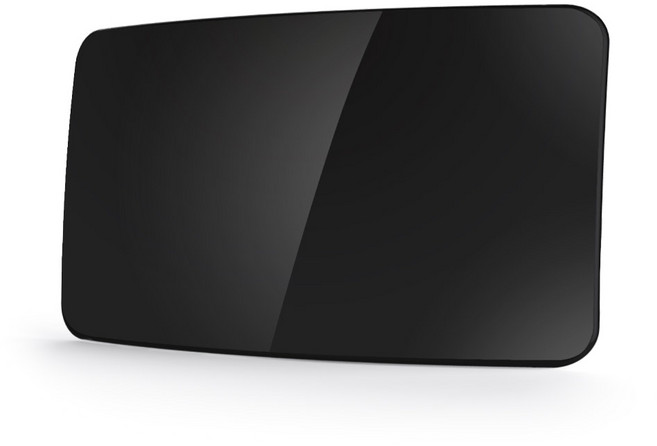 컴스마트 디지털TV 안테나 수신기 커브드타입 검정, GK462, 1개