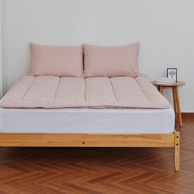 모던하우스 365 푹신한 2인 토퍼패드 세트, 핑크