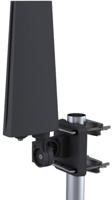 컴스마트 디지털TV 안테나 수신기 실외용 방수지원 검정, GK506, 1