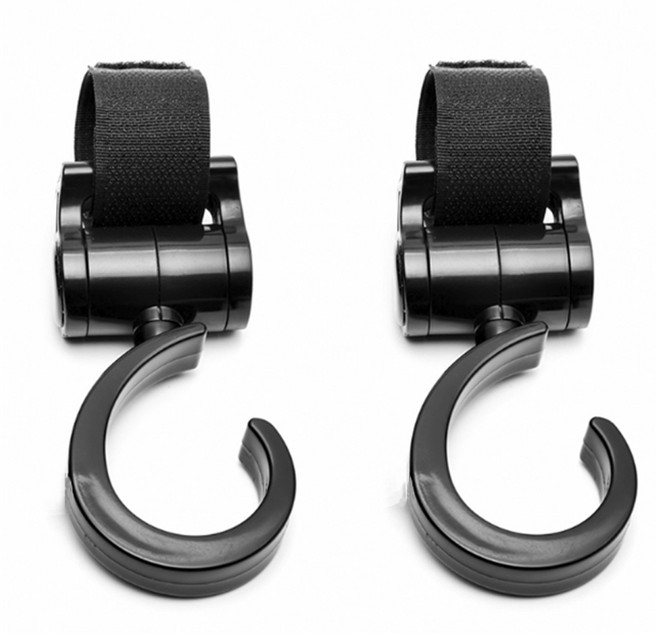 에어보스 유모차 다용도 걸이, 혼합 색상, 2개