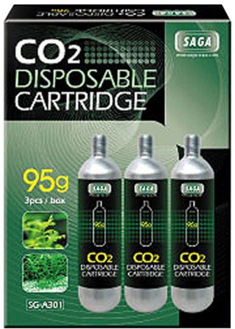 SAGA CO2 리필 95g 3p세트 SG-A301, 1세트