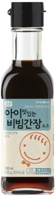 심영순 아이 맛있는 비빔간장 소스, 우리밀진간장, 150ml, 1개