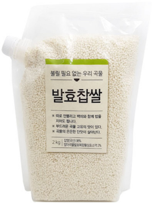 올가니카 발효찹쌀, 2kg, 1개