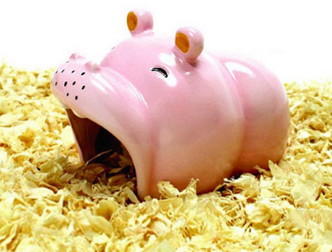 햄스터용 도자기 은신처, 하마, 1개