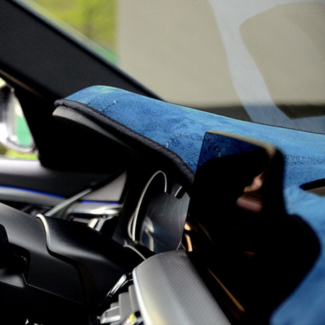 블랙라벨 샤무드 논슬립 대쉬보드커버 블루 + 블랙, 쌍용, 렉스턴1