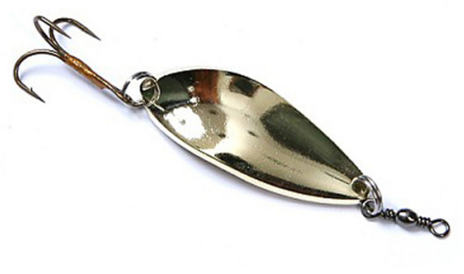 캣츠크로우 메탈스픈 루어 트레블훅, GOLD, 12g, 1개