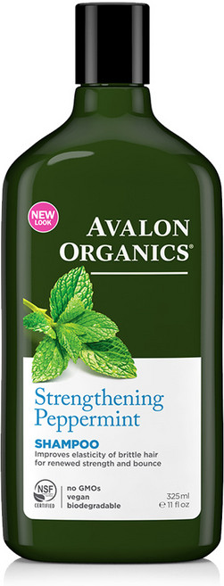 아발론오가닉스 샴푸 페퍼민트, 325ml, 1개