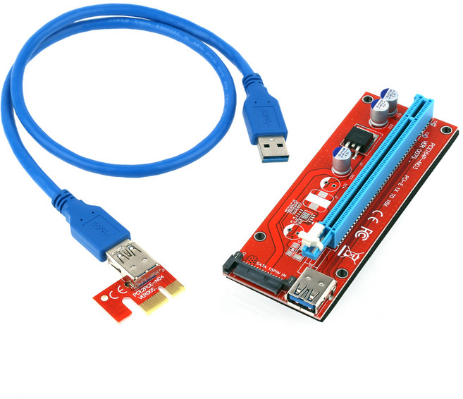 넥스트유 최신형 PCIE -1X TO 16X 라이저카드 NEXT 10BCR, 상세페이지 참조