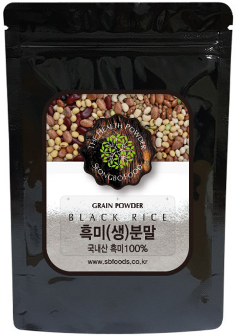 성보식품 국내산 흑미 생 분말, 300g, 1개입, 1개