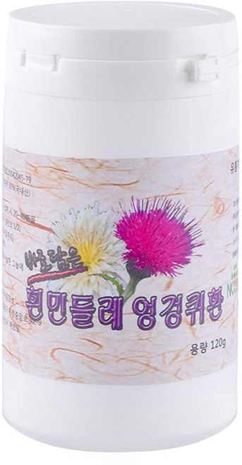 양원농장 흰민들레 엉겅퀴환, 1개, 120g