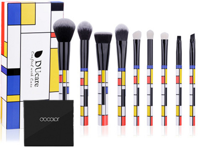 두케어 테이트 모던 브러쉬 앤 에센셜 홀더 박스, 혼합 색상, 1개