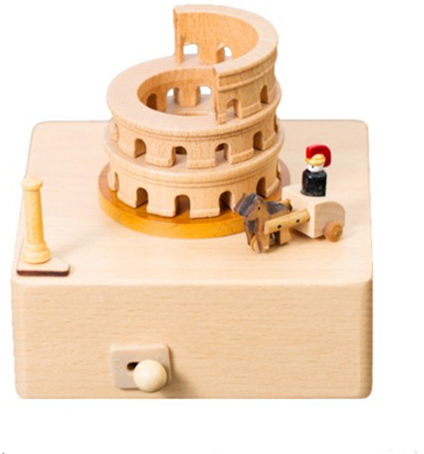 젊은이마켓 수공예 대만 원목 오르골, 콜로세움