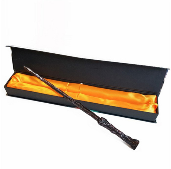 파티복닷컴 해리포터 지팡이 보급형 HP07C + 케이스, 혼합 색상, 1세트