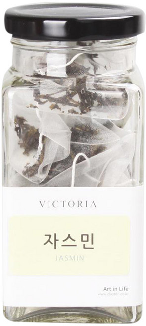 빅토리아 보틀 자스민 차, 10개입, 1개, 1g