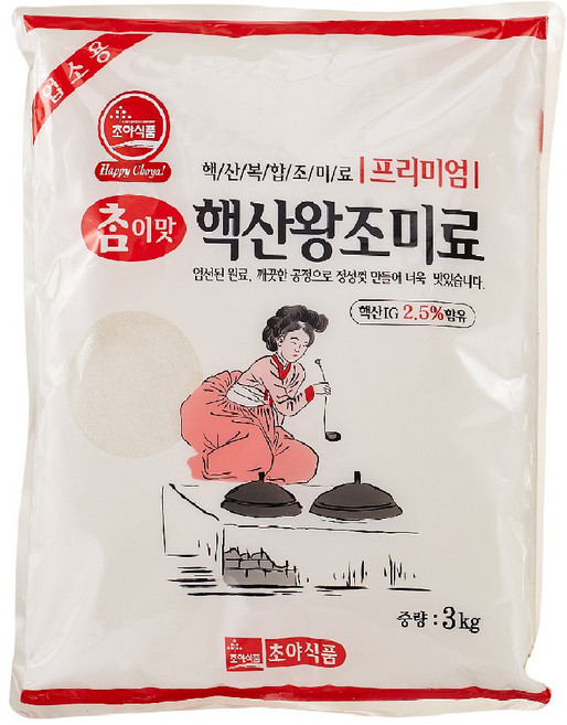 초야식품 핵산왕 조미료, 3kg, 1개