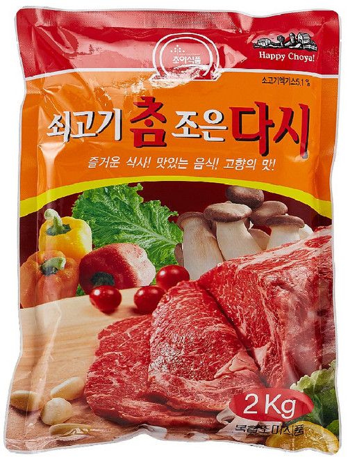 초야식품 쇠고기 참조은 다시, 2kg, 1개