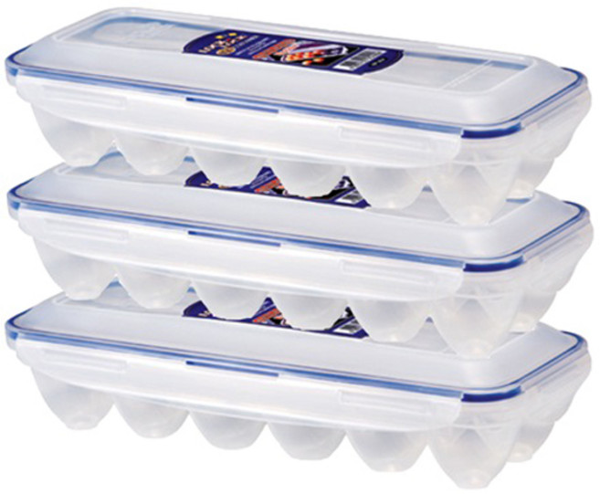 락앤락 계란 케이스 12구, 혼합 색상, 3개