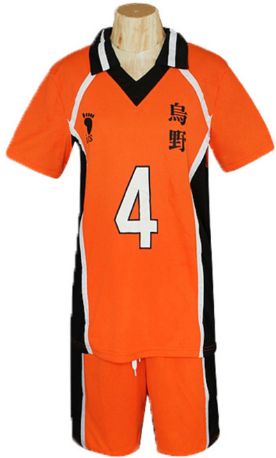 남녀공용 하이큐 코스프레 카라스노 경기복 HQ06-4