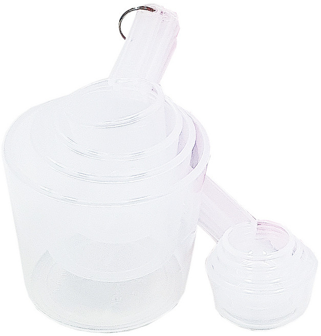 PP 계량컵 4종 + 계량스푼 8종세트, 1세트