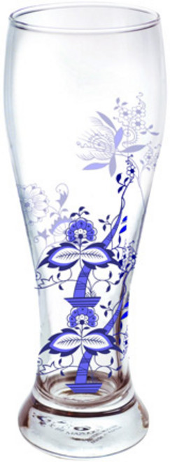 마쯔오카 국산 쯔비벨무스터 글라스 바이젠비어 맥주잔, 1개