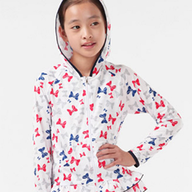 쿠기어드벤쳐 여아용 디즈니 미니마우스 후드 집업 래쉬가드 5종세트 MI-5302