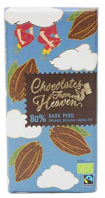 초콜릿프롬헤븐 유기농 다크 초콜릿 80%, 100g, 1개