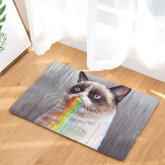 노랜드 Comic Cat Style 다용도 발매트, 1, 1개