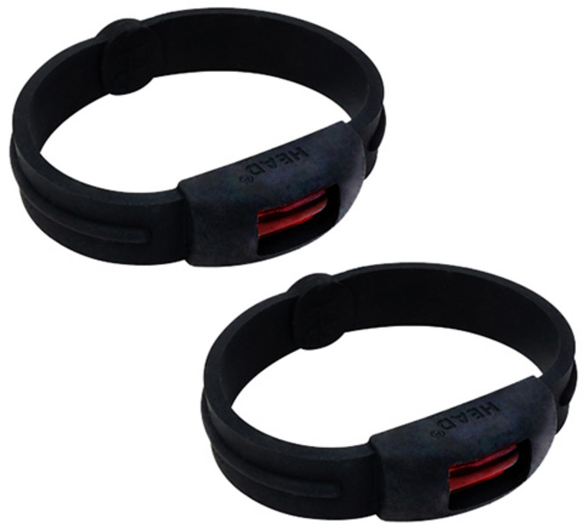 HEAD 성인용 가드볼 팔찌밴드 블랙, 15g, 2개