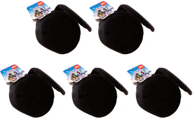 에이비엠 방한귀마개 5p, 블랙, 1개