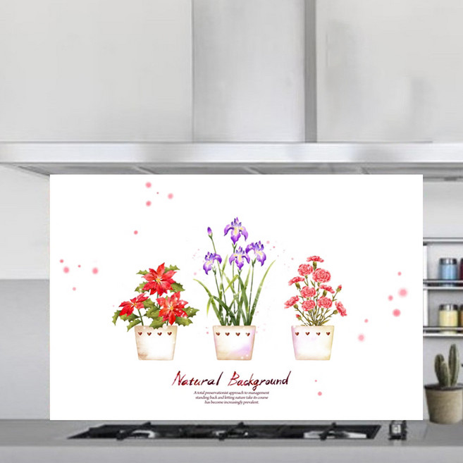 키친아트갤러리 주방아트보드 화분 03, 1개
