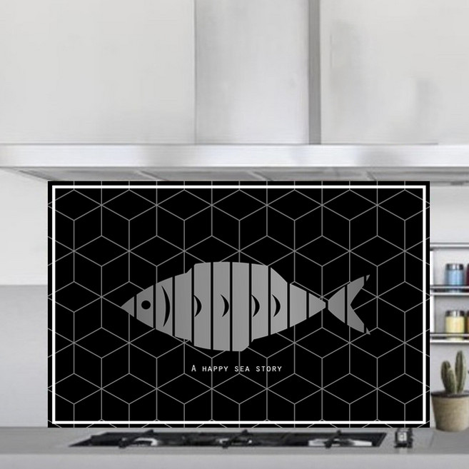 키친아트갤러리 주방아트보드 물고기 02 b, 1개