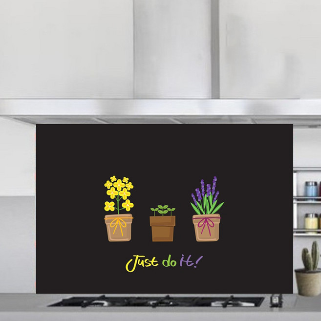 키친아트갤러리 주방아트보드 화분 07, 1개