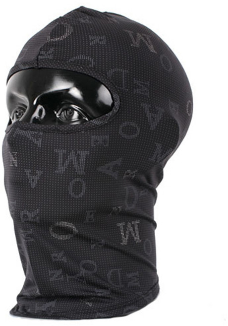 파니파오 TE 쿨복면, 블랙, 1개