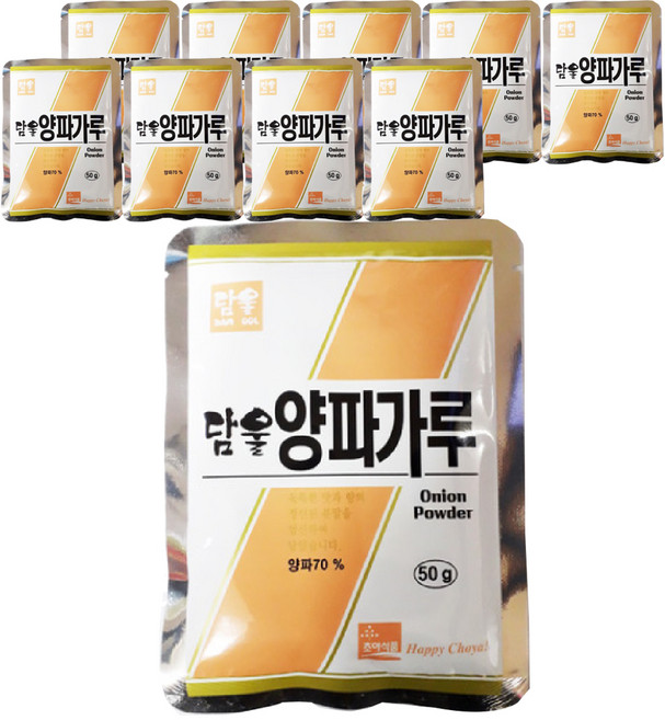초야식품 담울 양파가루, 50g, 10개