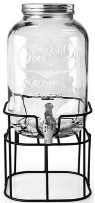 아트웨어 와이어 쥬스 디스펜서, 혼합색상, 4L, 1개