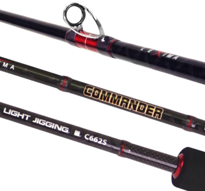 바낙스 커멘더 라이트지깅 바다 루어대 C661S, BLACK