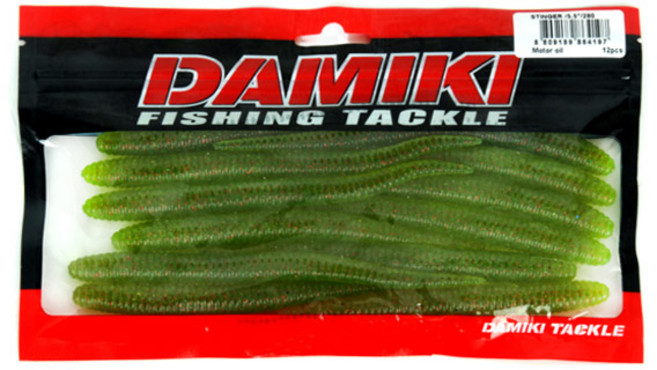 다미끼 스팅거 5.5인치 루어 12p, 280 MOTOR OIL, 9.2g