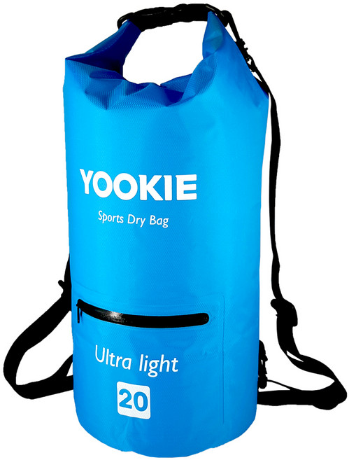 yookie 드라이백 방수가방 울트라 라이트 20L, 스카이