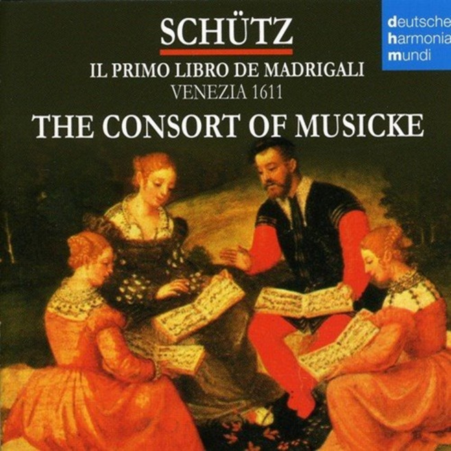 쉬츠 마드리갈 1권 - 뮤직 콘소트 EU수입반, 1CD