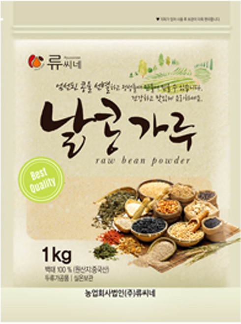 류씨네 수입산 날콩가루, 1개, 1kg
